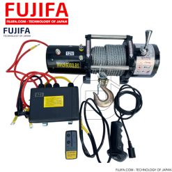 Máy Tời Điện Ắc Quy 2700Kg FUJIFA Winch 6000LBS 12V/24V Chính Hãng