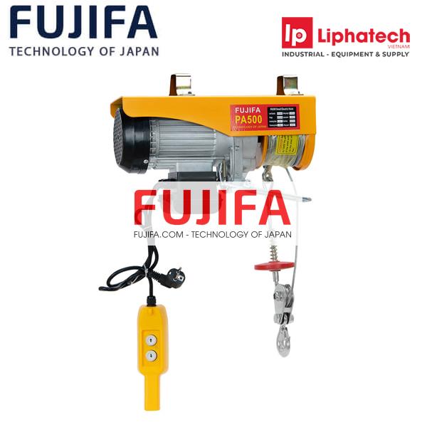 Máy tời điện mini tải trọng 250-500kg FUJIFA PA 250/500 cáp 20-30m Chính Hãng phân phối COCQ Máy tời điện mini tải trọng 250-500kg FUJIFA PA 250/500 cáp 20-30m Chính Hãng phân phối COCQ