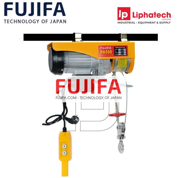 Máy tời điện mini tải trọng 250-500kg FUJIFA PA 250/500 cáp 20-30m Chính Hãng phân phối COCQ Máy tời điện mini tải trọng 250-500kg FUJIFA PA 250/500 cáp 20-30m Chính Hãng phân phối COCQ