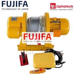 Máy tời điện đa năng FUJIFA KCD 2500/5000, 380V cáp 30m-100m Chính Hãng