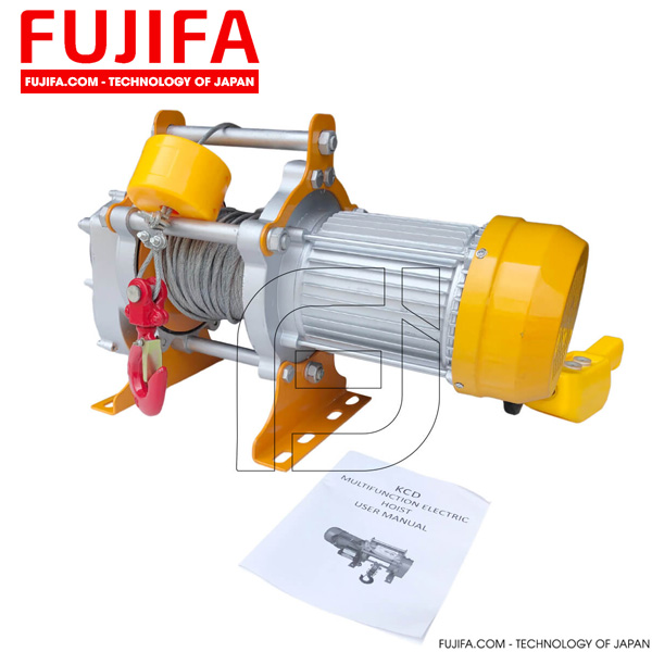 Máy tời điện đa năng FUJIFA KCD 300/600, 220V Cáp 30-70m tốc độ nhanh 15-30M/P Chính Hãng phân phối COCQ Máy tời điện đa năng FUJIFA KCD 300/600, 220V Cáp 30-70m tốc độ nhanh 15-30M/P Chính Hãng phân phối COCQ