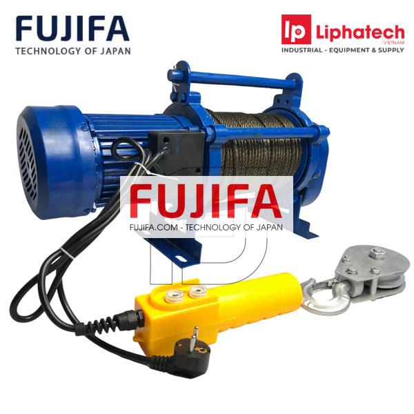 Máy Tời Điện Đa Năng FUJIFA KCD 500/1000 220V Cáp 30m Tốc Độ 7-14m/p Chính Hãng phân phối COCQ Máy Tời Điện Đa Năng FUJIFA KCD 500/1000 220V Cáp 30m Tốc Độ 7-14m/p Chính Hãng phân phối COCQ