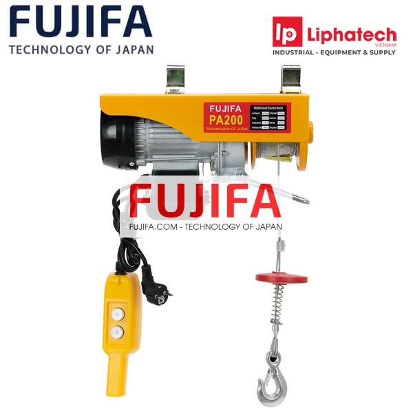 Máy tời điện mini 100-200kg FUJIFA PA 100/200 220V cáp 20-30m Chính Hãng Máy tời điện mini 100-200kg FUJIFA PA 100/200 220V cáp 20-30m Chính Hãng