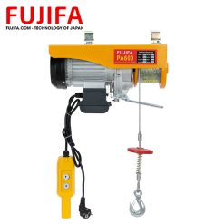 Máy tời điện mini FUJIFA PA 300/600 220V Cáp 20m-30m Chính Hãng