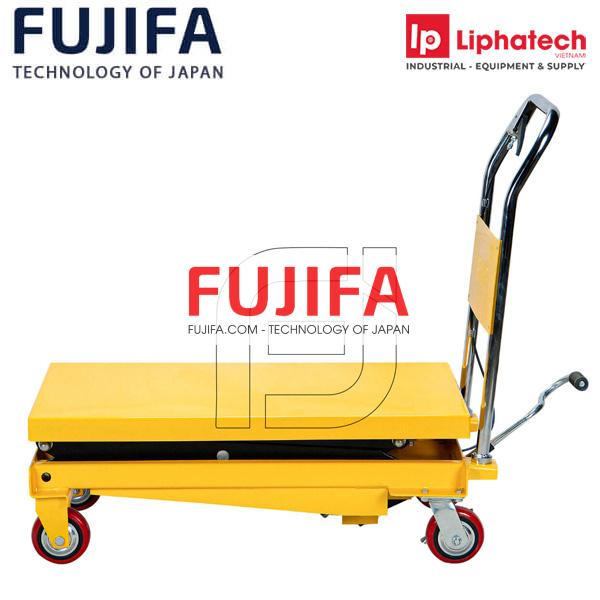 Xe nâng bàn 500Kg FUJIFA PT 500A khung kéo đơn cao 0.9m Chính Hãng phân phối COCQ