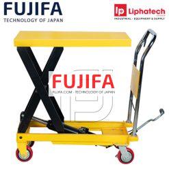 Xe nâng bàn 500Kg FUJIFA PT 500A khung kéo đơn cao 0.9m Chính Hãng