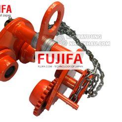 Con chạy treo pa lăng xích kéo tay 10 Tấn 5M FUJIFA CCX-10T-5M - Tời điện nhập khẩu Chính Hãng