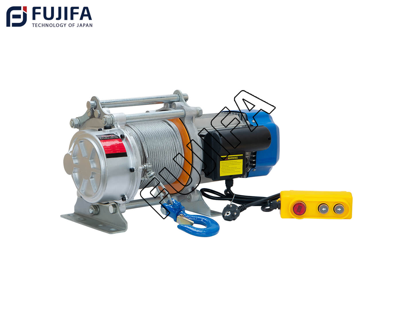 Tời điện đa năng FUJIFA CD-K1 500/1000KG 220V Cáp 30m-70m-100m (Tốc độ chậm 7-14 m/p) Chính Hãng