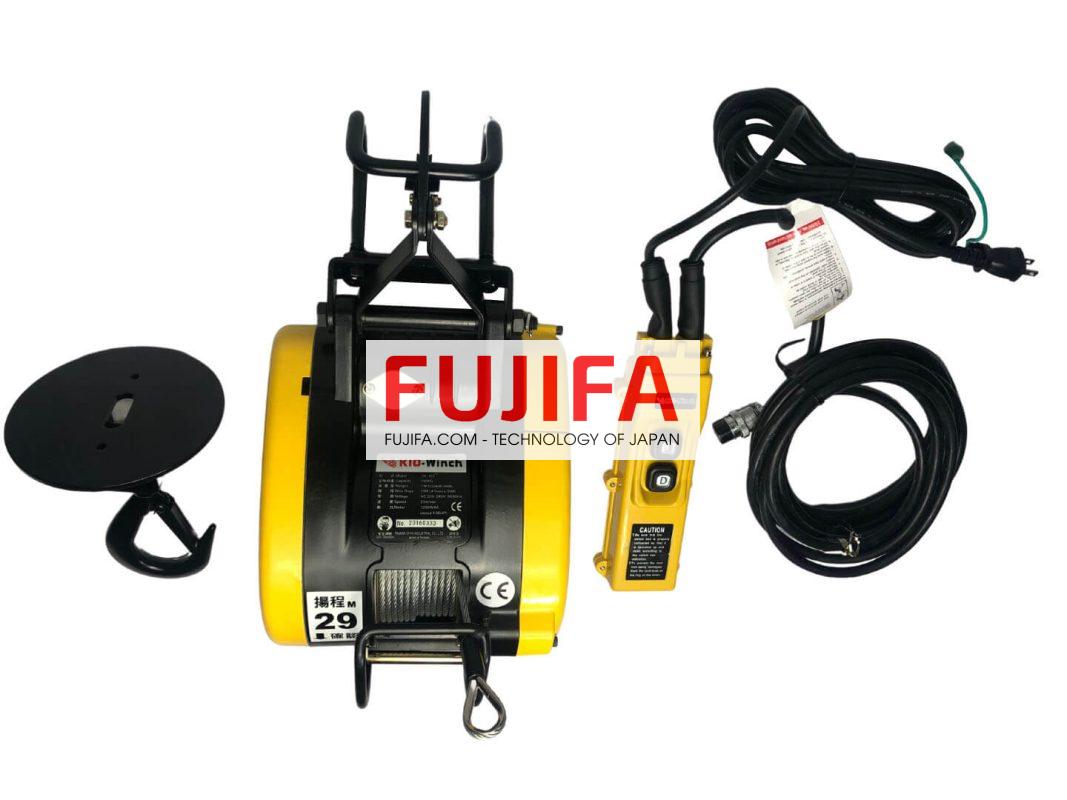 Máy tời điện mini Kio Winch SK-160 (Đài Loan) - Tời điện nhập khẩu Chính Hãng phân phối COCQ