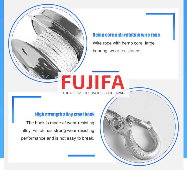 Tời quay tay FUJIFA 600LBS đến 3500LPS