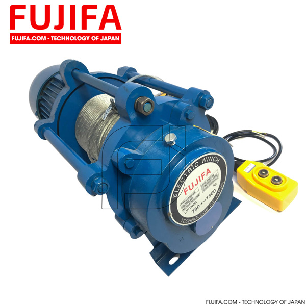 Máy tời điện đa năng FUJIFA KCD 750/1500 380V Cáp 30m-70m-100m Chính Hãng phân phối COCQ
