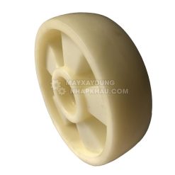 Bánh lái xe nâng tay Nylon 180×50 mm - Máy xây dựng nhập khẩu Chính Hãng