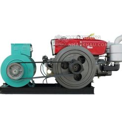 Máy phát điện đầu nổ D20/10KW/220V/ mát nước - Máy xây dựng nhập khẩu Chính Hãng