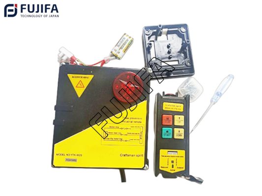 Bộ điều khiển từ xa 4 nút cho máy tời FUJIFA 220V YTK-W2S Chính Hãng phân phối