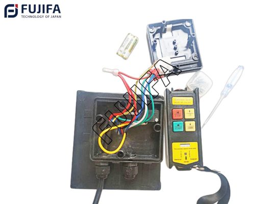 Bộ điều khiển từ xa 4 nút cho máy tời FUJIFA 220V YTK-W2S Chính Hãng phân phối