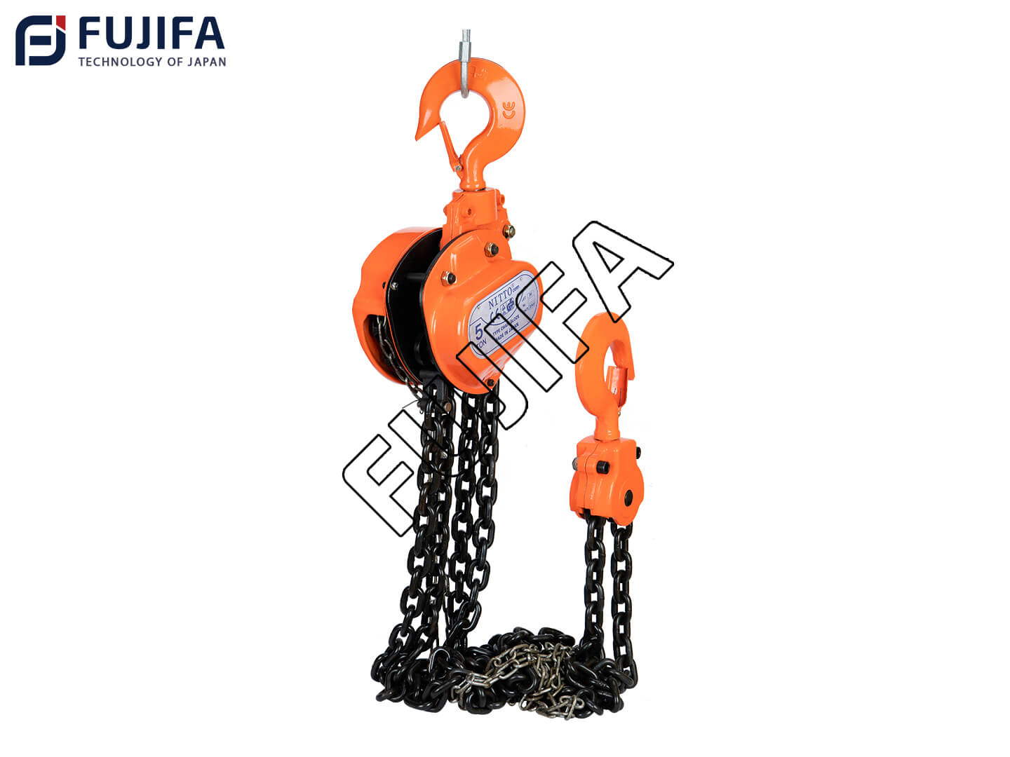 Pa Lăng (palang) Nitto xích kéo tay 2 tấn (3m-5m) Chính hãng Pa Lăng (palang) Nitto xích kéo tay 2 tấn (3m-5m) Chính hãng